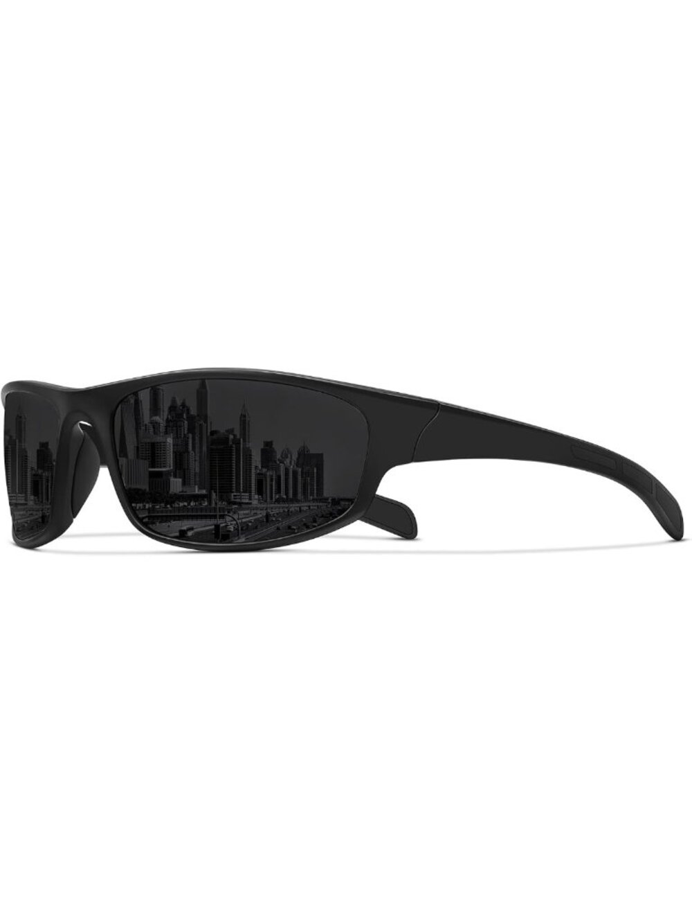 Polarized Wrap Around Sunglasses for Men & Women - UV Protection for Fishing